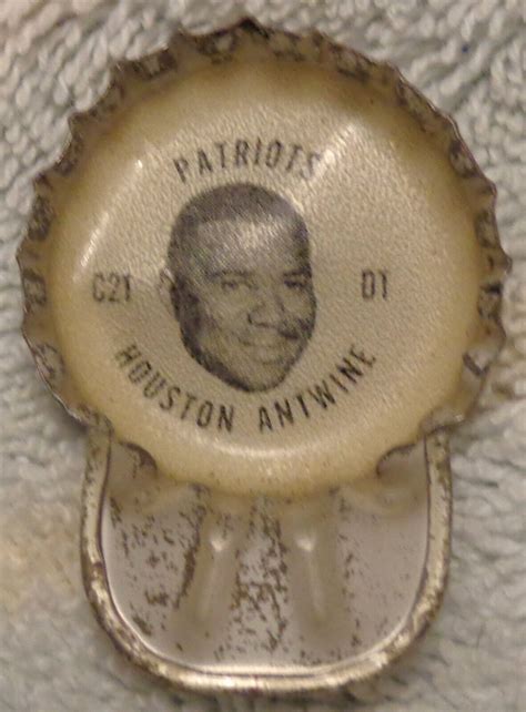 1965 Coke - Tab AFL Patriots Bottle Cap - Houston Antwine - Lift-Top | eBay