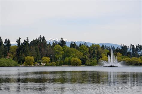 Lost Lagoon Fountain | Vancouver, British Columbia, Canada | Karen | Flickr