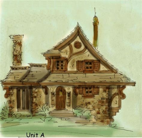 Storybook house plan, Unique house plans exclusive collection