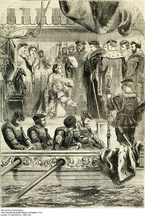 The Arrest of Anne Boleyn, 2 May 1536.