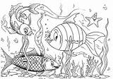 Fish In Tank Coloring Adults sketch template