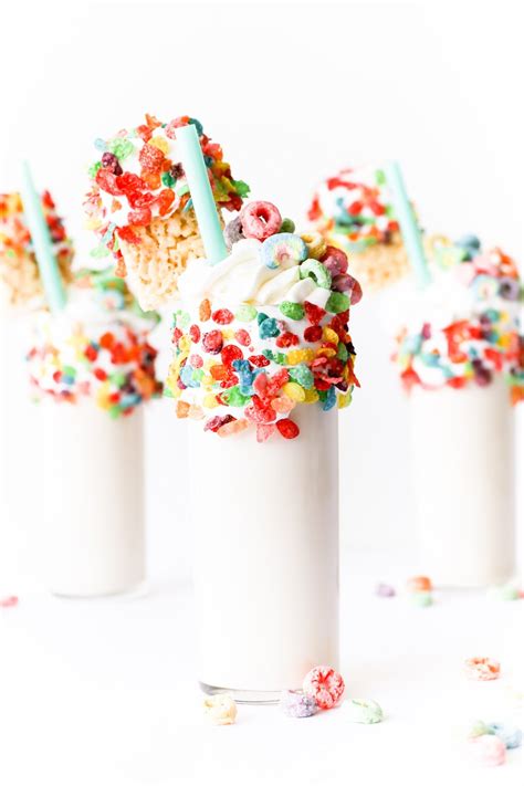 Cereal Milk Milkshakes