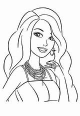 Barbie Makeup Coloring Pages  Saubhaya sketch template