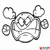 28 Angry Face Coloring Pages  ColoringPagesOnlycom sketch template