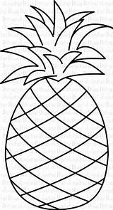 Pineapple Outline Drawing At GetDrawings  Free Download sketch template