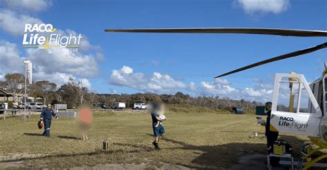 Toddler airlifted after Fraser Island dingo attack - LifeFlight