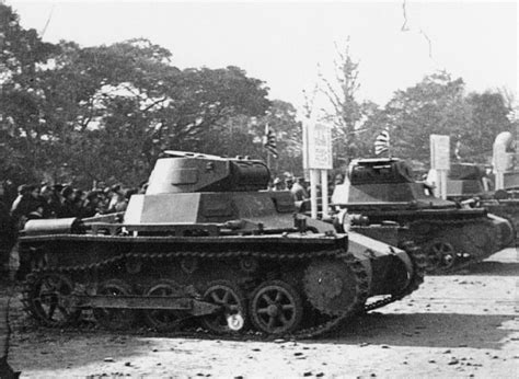 [Photo] Captured Chinese Panzer I Ausf A tanks on display in Tokyo, Japan, 8-15 Jan 1939 | World ...