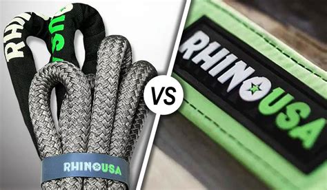 Kinetic Rope vs. Tow Strap: An In-Depth Comparison and Guide – Rhino USA