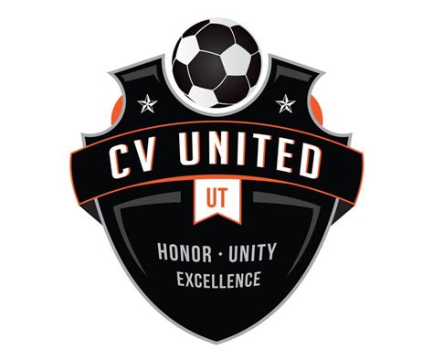 custom soccer logo design for cv united soccer by jordan fretz design | Diseño de logotipo ...