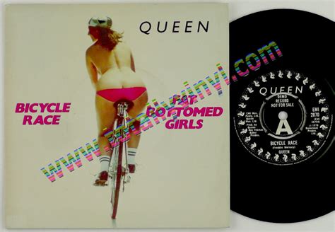 Totally Vinyl Records || Queen - Bicycle race / Fat bottomed girls 7 inch Picture Cover ...