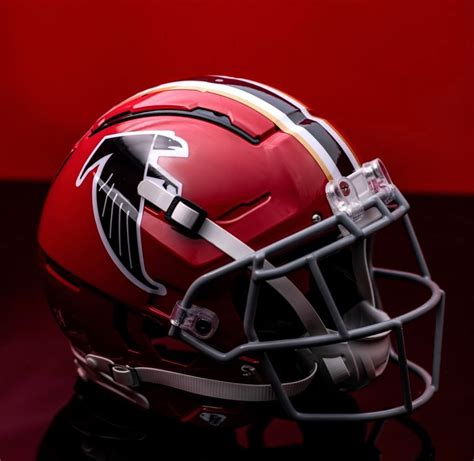 Atlanta Falcons Throwback Red Helmets — UNISWAG