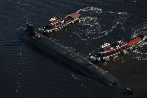 The ballistic missile submarine USS West Virginia (SSBN - NARA & DVIDS Public Domain Archive ...