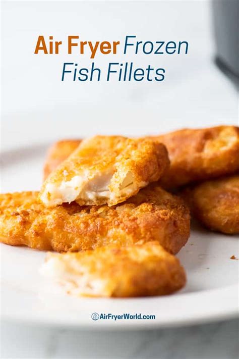 Air Fryer Frozen Fish Fillets - How to Cook by Air Frying | Air Fryer World