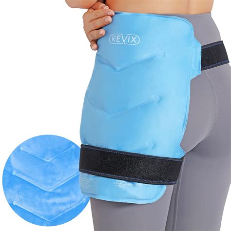 Buy REVIX Hip Ice Pack Wrap After Surgery for Hip Bursitis Reusable Ice Pack for Hip Replacement ...