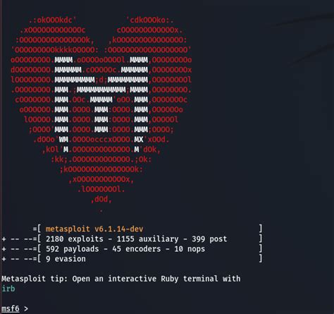 Metasploit Loading Screen