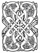 Celtic Knots Design Coloring Pages sketch template