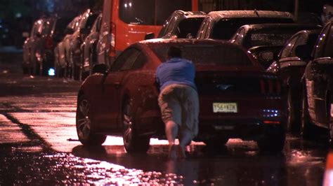 Cars submerged after powerful Saturday storms cause heavy flooding in ...