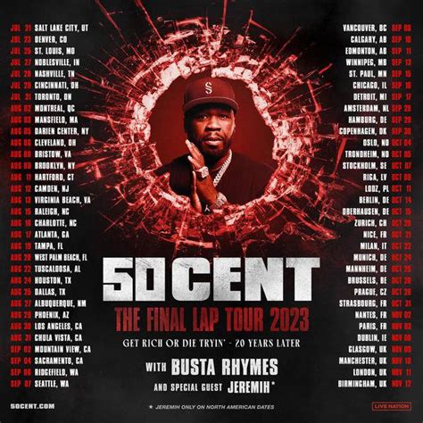 50 Cent Concert Tour 2024 - Josy Riannon