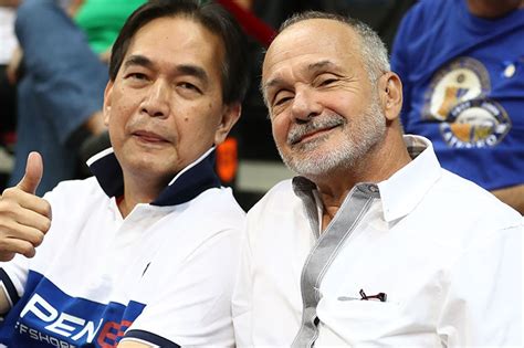 LOOK: PBA legend Francis Arnaiz watches Ateneo-La Salle | ABS-CBN News