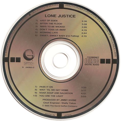 The Target CD Collection: Lone Justice