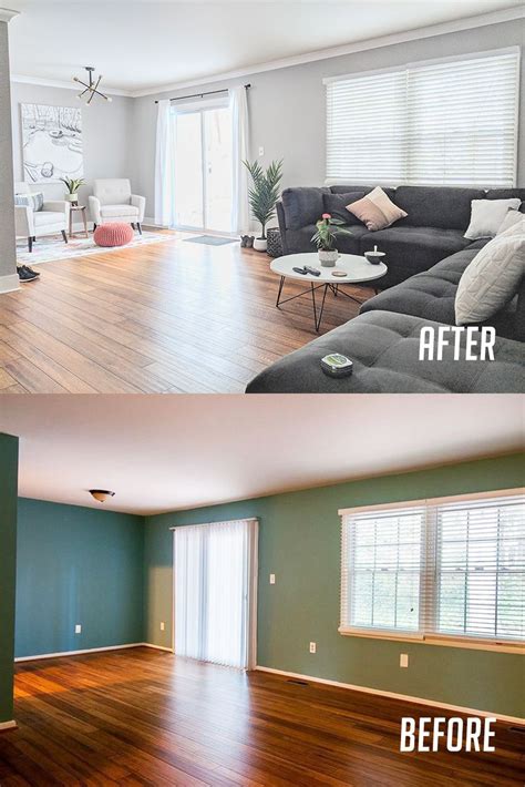 Living room before and after – Artofit