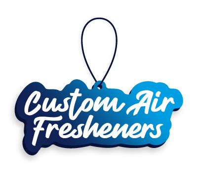 Printed Air Fresheners - Manufactured in the UK | From £0.27ea