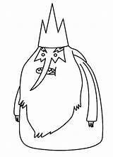 Adventure Time Coloring Pages Ice King – ColoringMecom sketch template