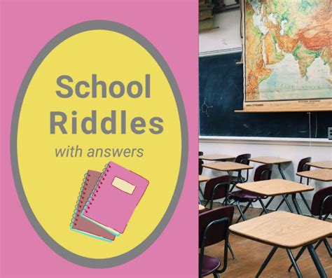 12 Printable, Funny Riddles about School with Answers | CMP