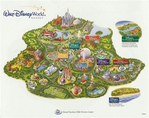 Printable Walt Disney World Maps