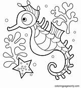 60  Seahorse Coloring Pages Free Printable PDF JPG PNG & Online sketch template