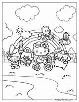 68 Hello Kitty Coloring Pages Free PDF Printables sketch template