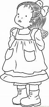 Holly Hobbie See Something Coloring Page For Kids  Free sketch template