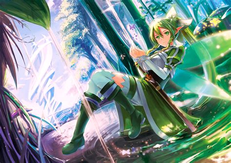 Anime Girl Green HD Wallpapers - Wallpaper Cave