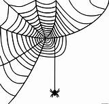 Little Spider Spinning Web Coloring Page Printable sketch template