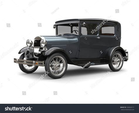 Slate Grey Great 1920 Vintage Car Stock Illustration 599024111 ...