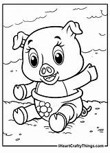 Pig Coloring Pages Images sketch template