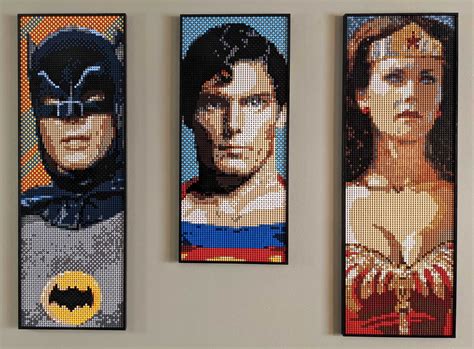 Holy LEGO mosaic, Batman! - The Brothers Brick | The Brothers Brick