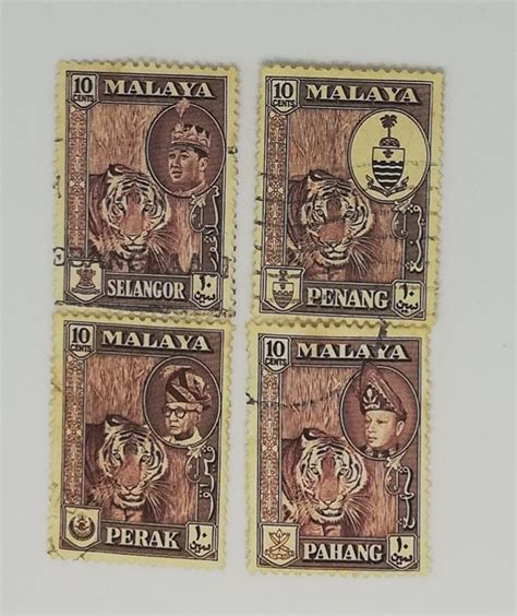 MALAYSIA & MALAYA STAMPS – Rare / old Stamps