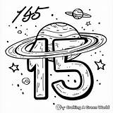 Number 15 Coloring Pages  Free & Printable sketch template
