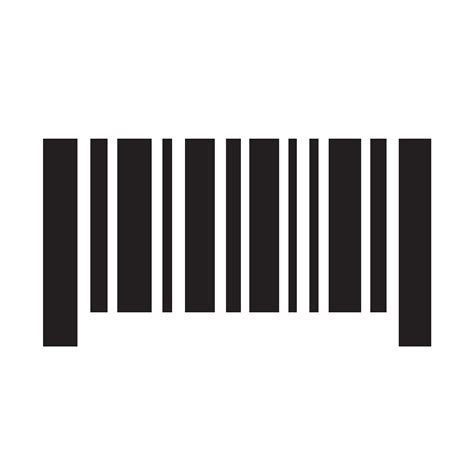 Barcode icon vector illustration 582128 Vector Art at Vecteezy