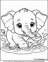 20 Elephant Coloring Pages Download Free Printable PDF sketch template