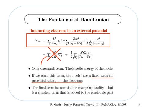 PPT - Density Functional Theory The Basis of Most Modern Calculations PowerPoint Presentation ...