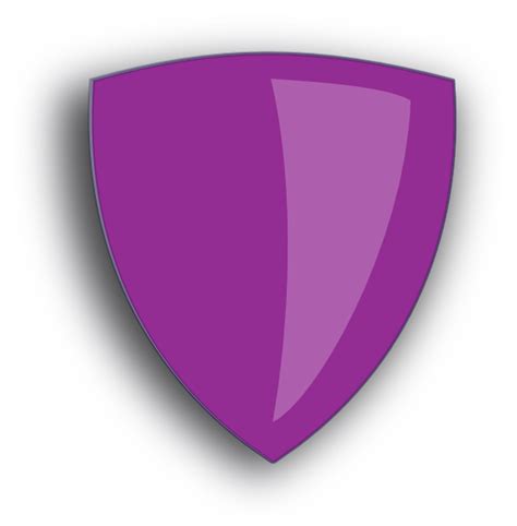 Purple Shield Clip Art at Clker.com - vector clip art online, royalty ...