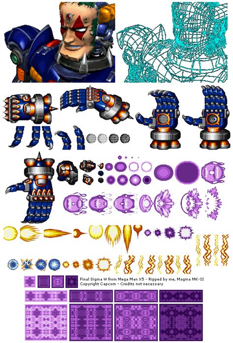 Mega Man X5 Bosses