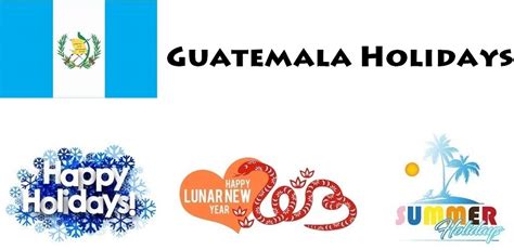 Guatemala Holidays – Countryaah.com