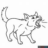 Dog Barking Coloring Page  Easy Drawing Guides sketch template