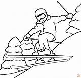 Skiing Coloring Pages Free Printable Sheets For Kids  GBcoloring sketch template
