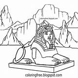 Sphinx Coloring Page At GetColoringscom  Free Printable Colorings sketch template