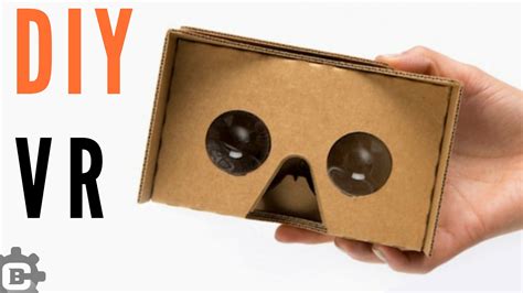 How to make vr cardboard Easy, vr headset at home