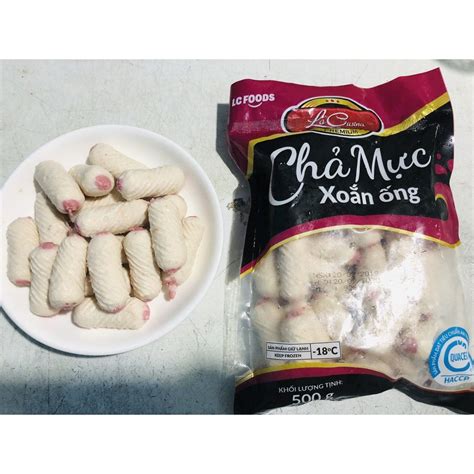 Chả Mực Xoắn - Thực Phẩm Trần Gia